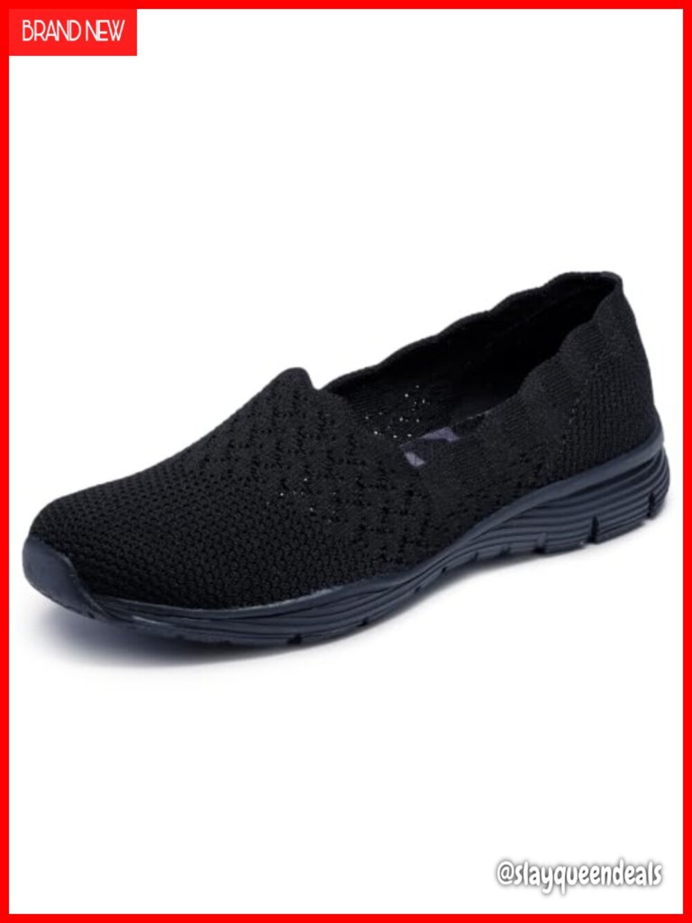 Skechers Seager Stat Slip-On Loafer, Vegan, Memory Foam, Machine Washable